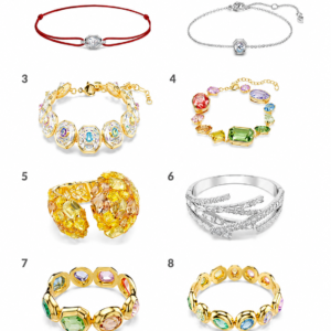 Brazaletes cristal Swarovski brillantes variados