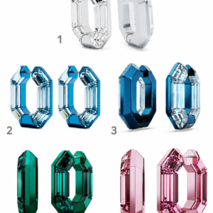 Aros Lucent cristal Swarovski brillantes