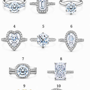 Anillo pedida compromiso Tiffany color dorado