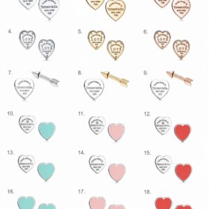 Coleccion Aros  Corazon  - Tiffany & Co