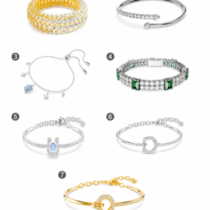 brazaletes cristal Swarovski brillantes