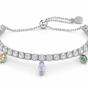 Pulsera Ariana Grande Swarovski color plateado