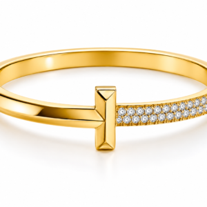 Brazalete dorado tiffany