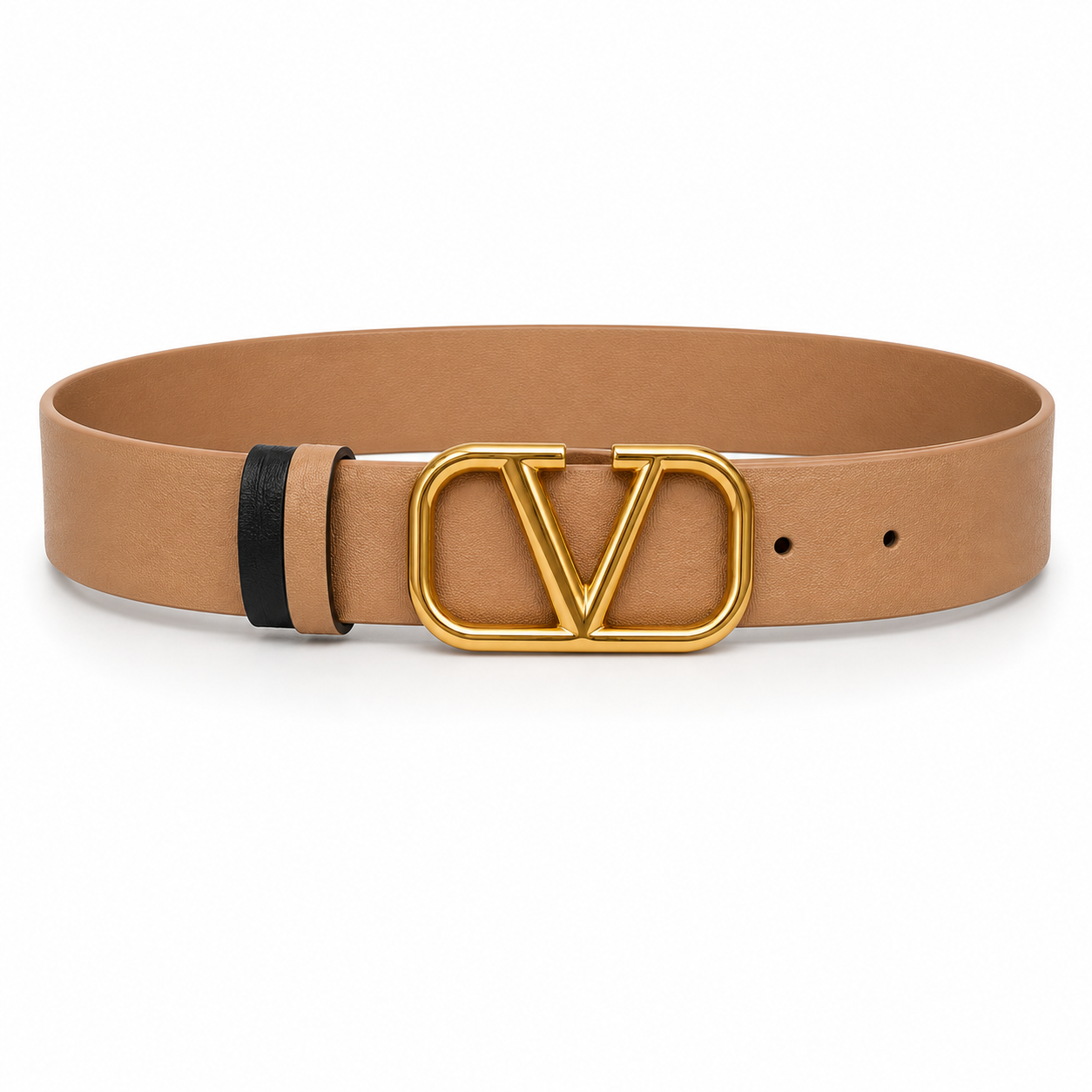Cinturón reversible vlogo valentino cuero