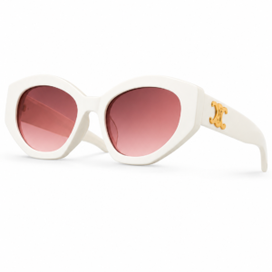 Lentes sol marco blanco celine