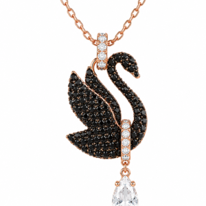 collar cisne negro Swarovski línea Iconic