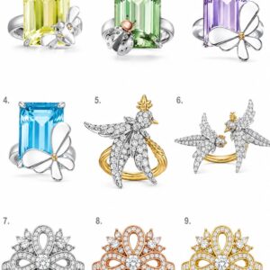 Anillos para ocasiones Tiffany color plateado