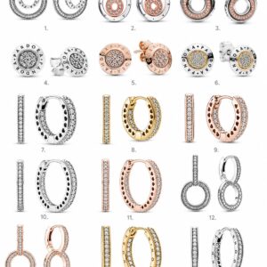 Aros signature pandora diseño elegante minimalista