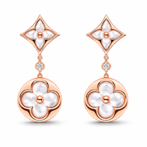 Aros blossom louis vuitton color dorado