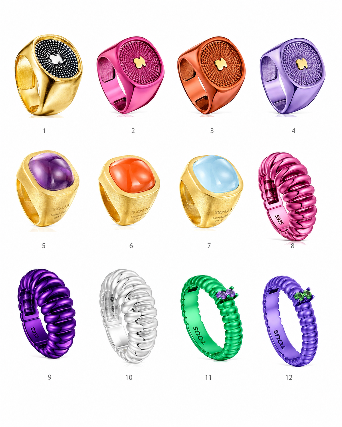 Anillos Icon Color - Tous
