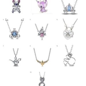 Collares Disney Pandora con dijes exclusivos