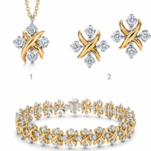 Conjunto  Sixteen  Stone - Tiffany & CO