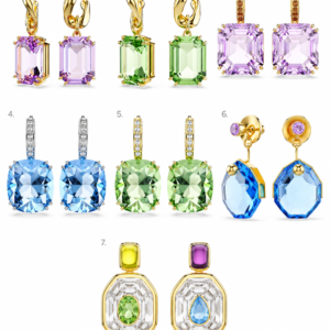 aros Milenia Swarovski brillantes