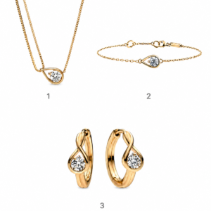 Conjunto infinito Pandora collar brazalete y aros