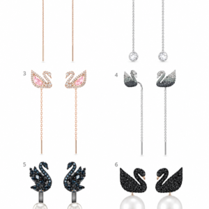 aros Iconic Swan Swarovski