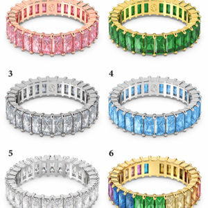 anillos Matrix Swarovski con cristales brillantes