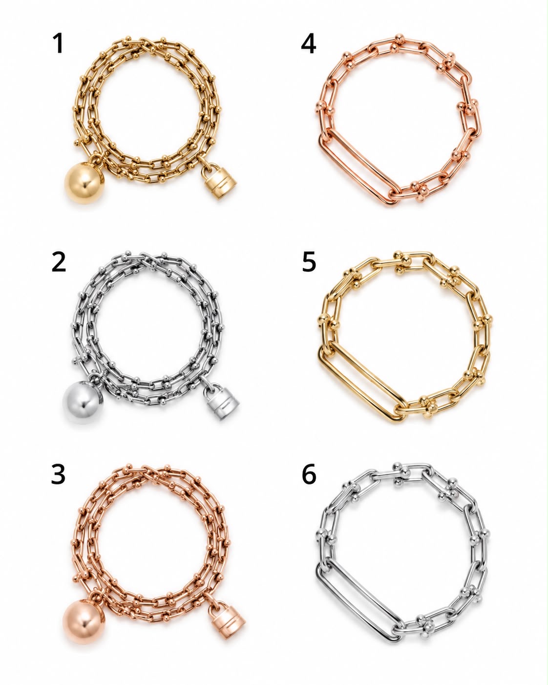 Brazaletes Candado y HardWear - Tiffany & Co.