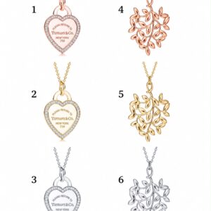 Collares Corazon y Hoja - Tiffany & Co.