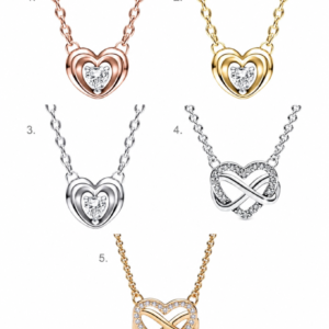 Collares infinito Pandora símbolo de eternidad