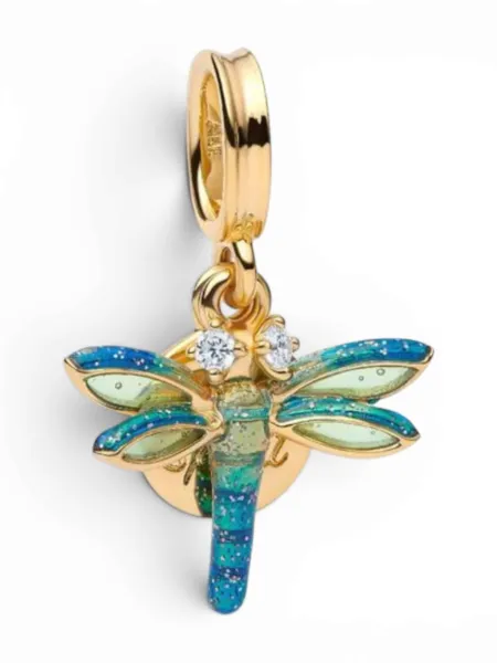 Charm Pandora Libélula Turquesa