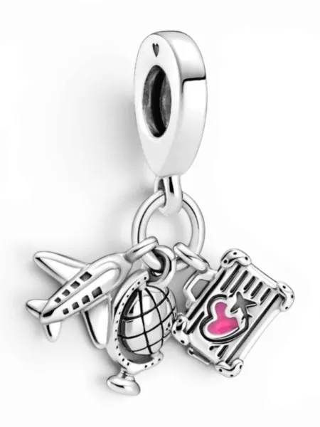 Charm Pandora Viaje Plateado