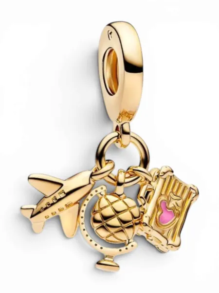 Charm Pandora Viaje Dorado