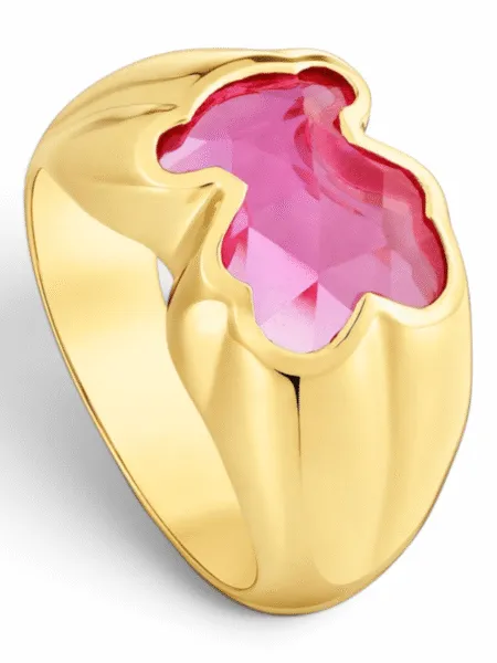 Anillo Tous Icon Color LGG Dorado