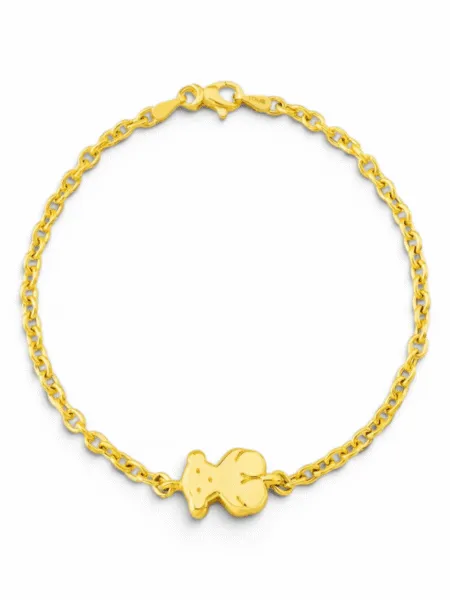 Brazalete Tous Sweet Dolls Dorado Ref. 1000158200