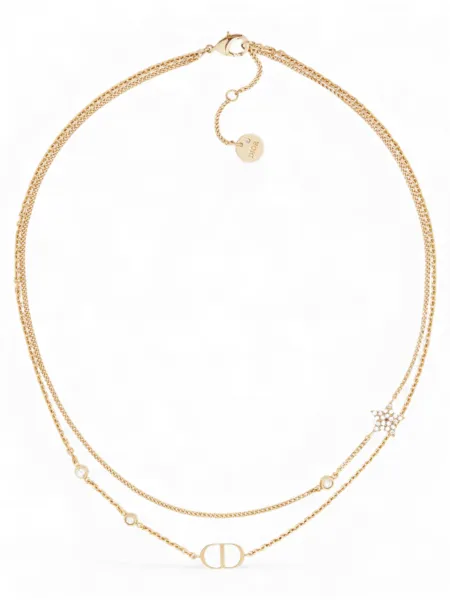 Collar Dior Doble Petit CD