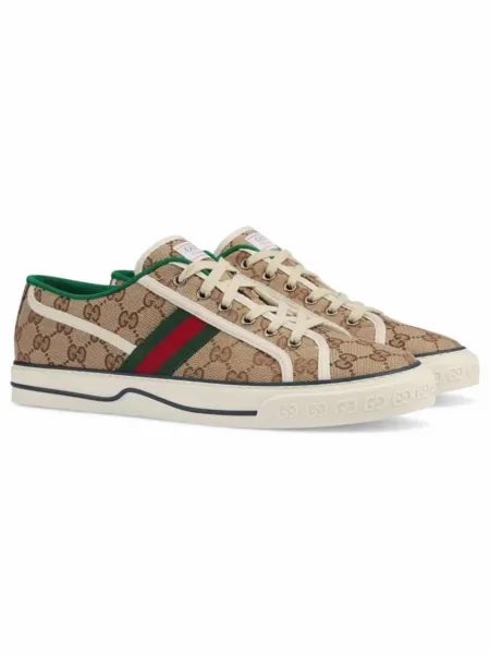 Zapatillas Gucci Tennis 1977 GG Supreme Beige