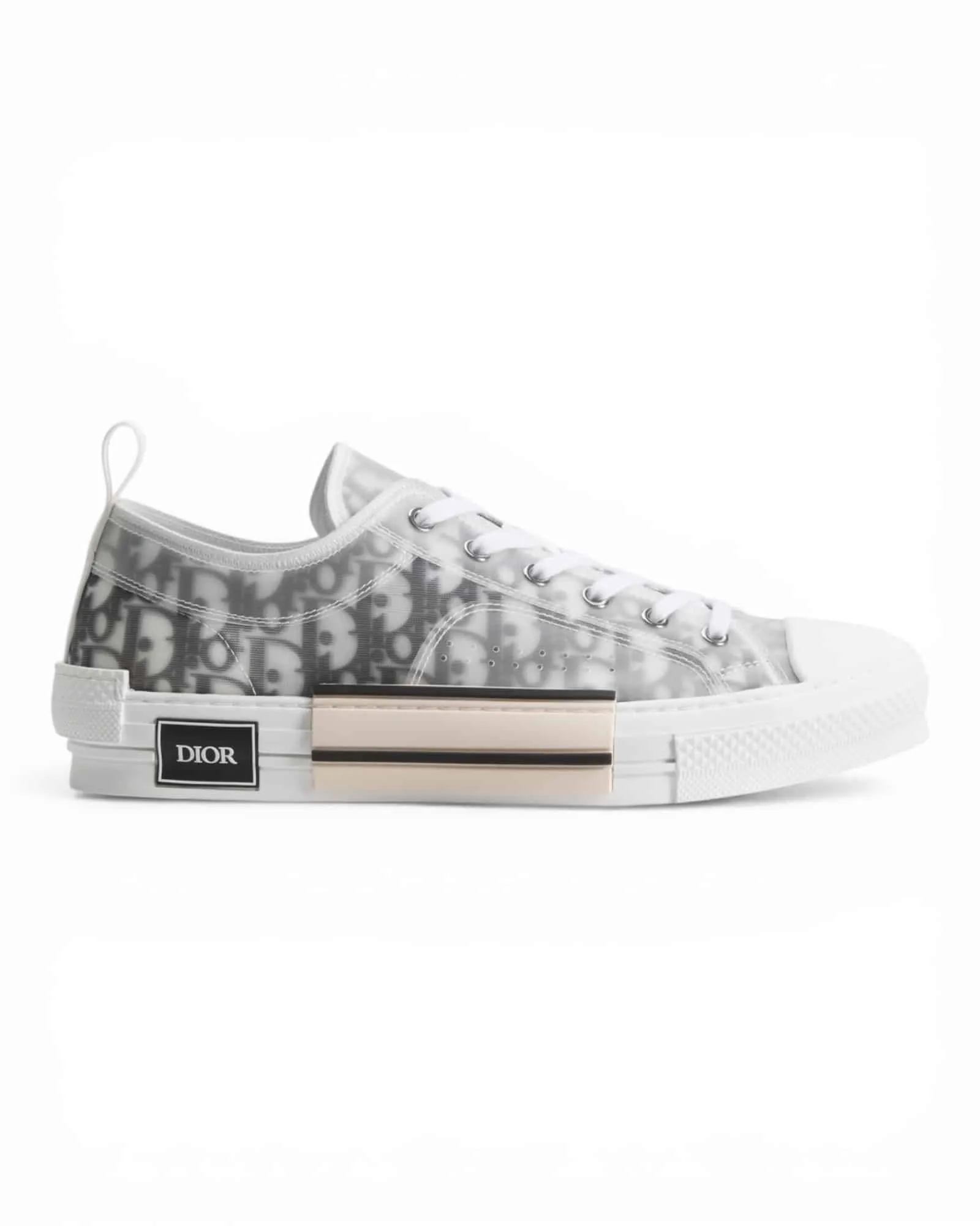 Zapatillas Dior Baja B23 League Oblique Blanco