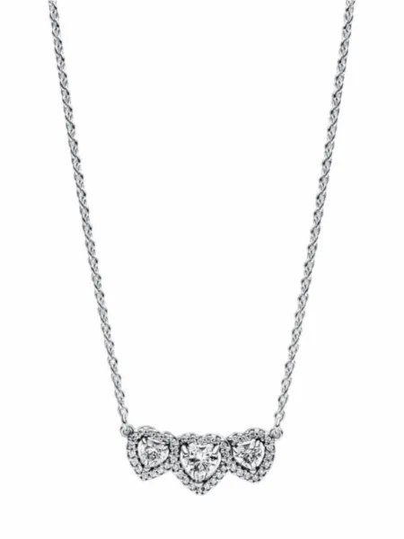 Collar Pandora Trilogía de Corazones
