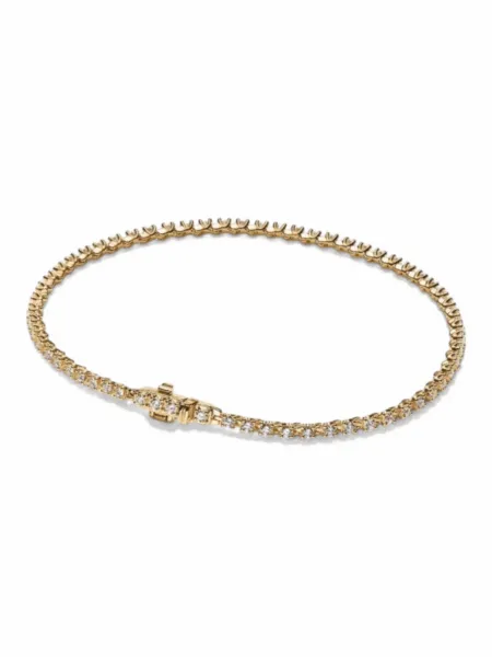 Brazalete Pandora Tenis Dorado