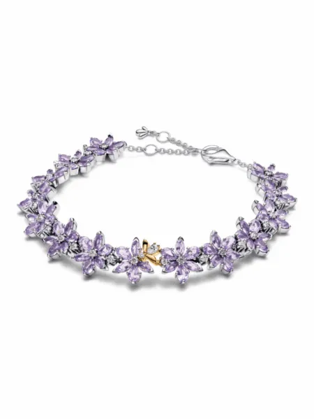Brazalete Pandora Herbario y Abeja de Bridgerton