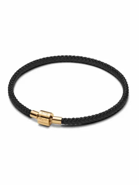 Brazalete Pandora Cordón Negro