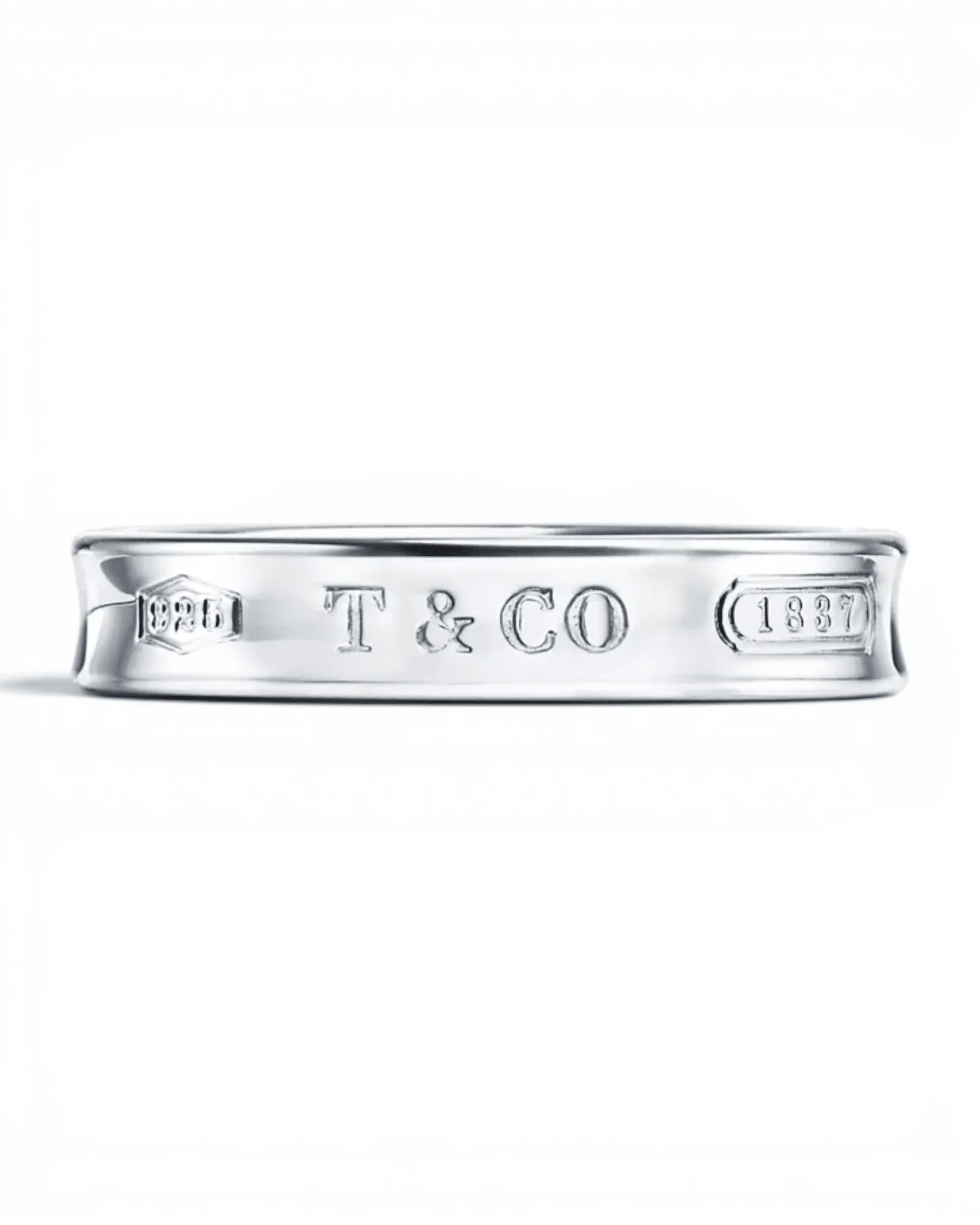 Anillo Tiffany & Co. T&Co 1837 Plateado