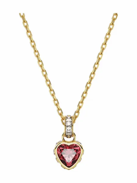Collar Swarovski Chroma Corazón Rojo