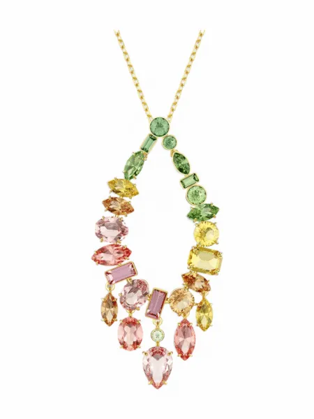 Collar Swarovski Gema Lágrima Multicolor