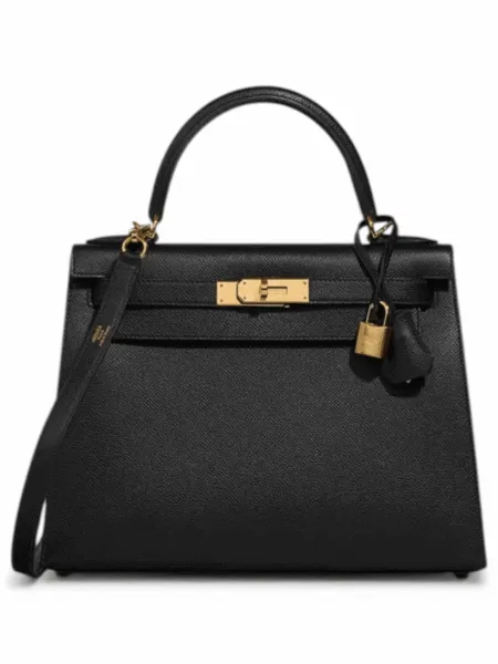 Bolso Hermès Kelly Negro