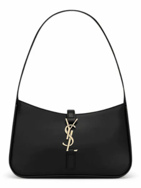Bolso Saint Laurent Noir Liso Negro