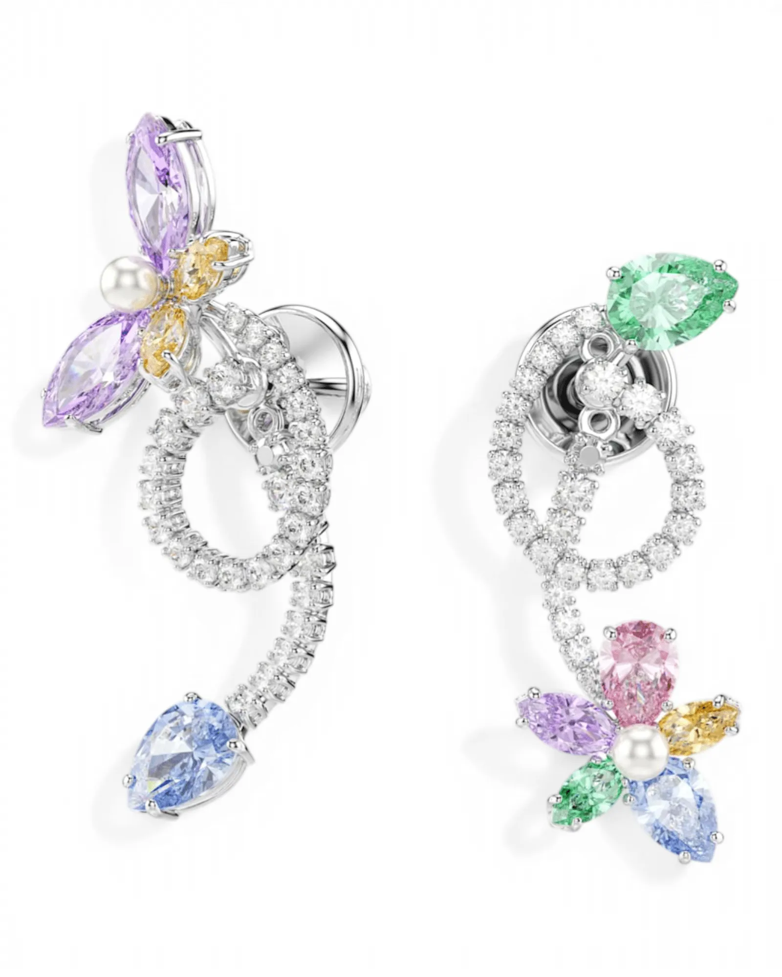 Aros Swarovski Libélula, Flor y Lilas Ariana Grande