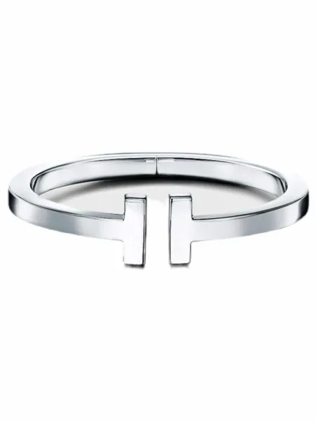 Brazalete Tiffany & Co. T Square Plateado
