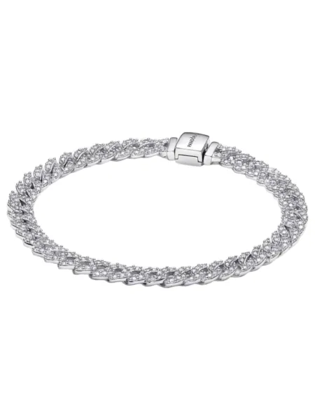 Brazalete Pandora Cubana Intemporal Pavé