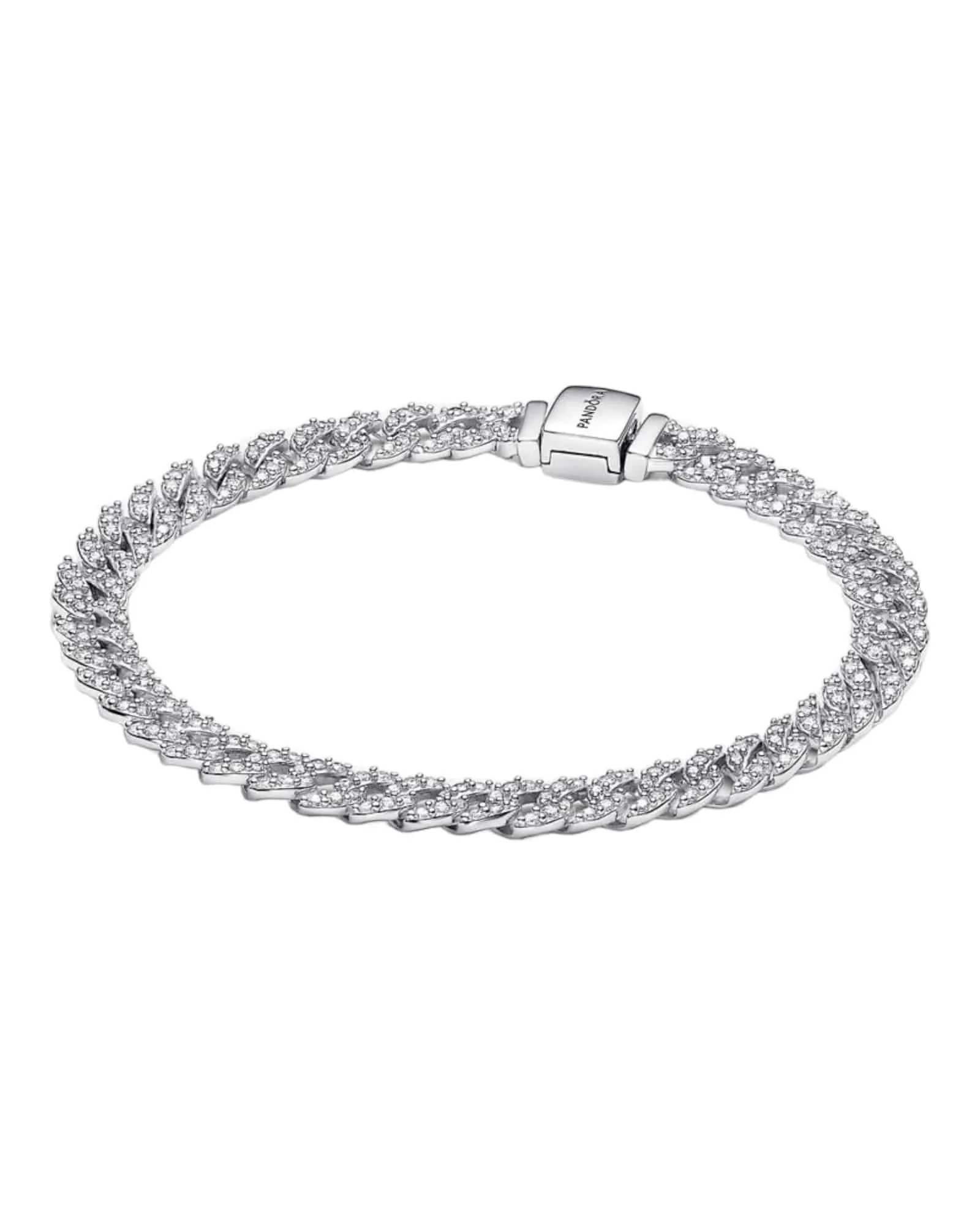 Brazalete Pandora Cubana Intemporal Pavé