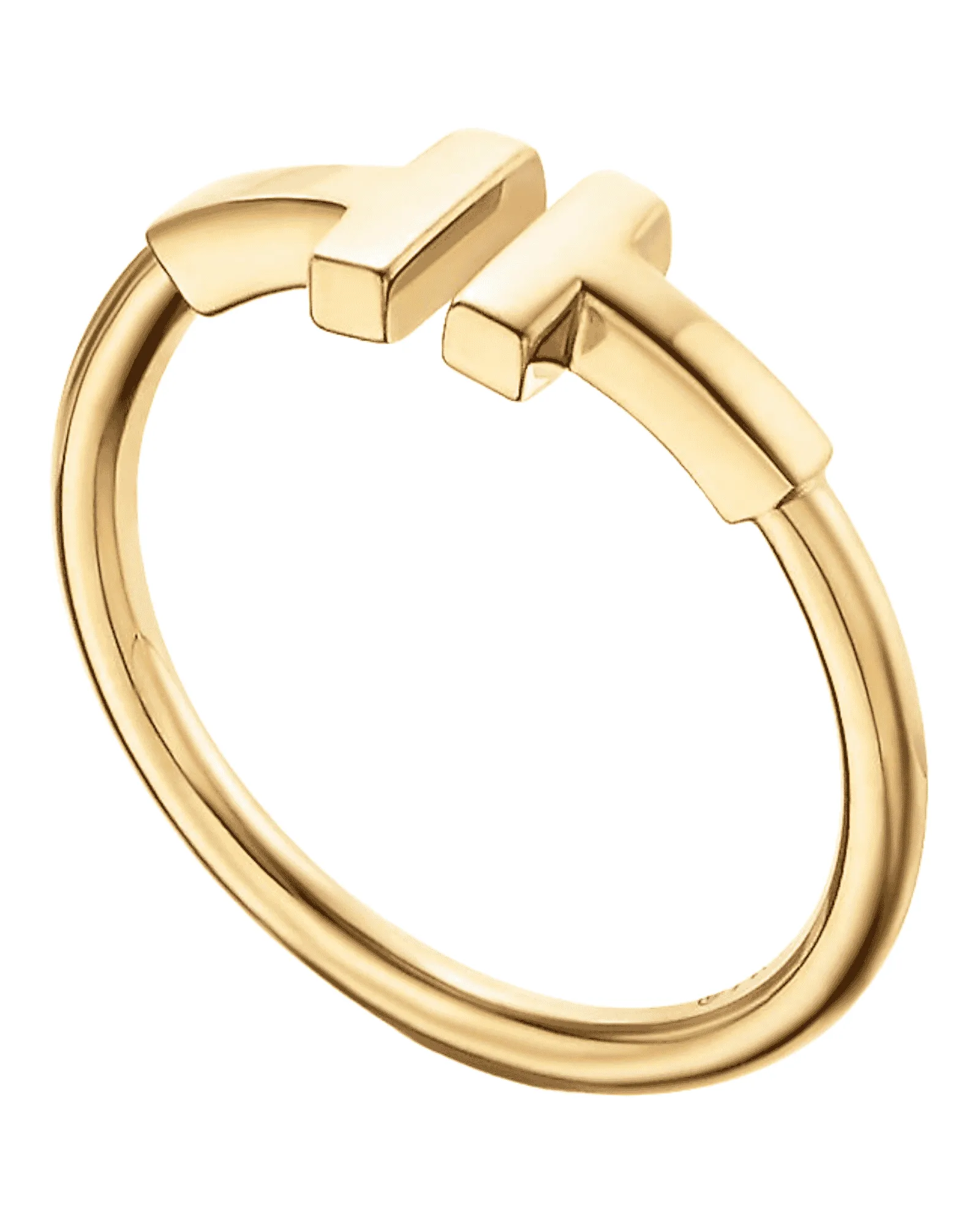 Anillo Tiffany & Co. Delgado Tiffany T1 Dorado
