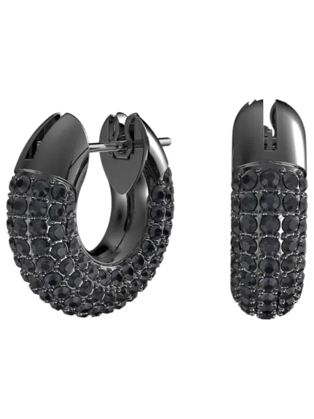 Aros Swarovski Dextera Negros