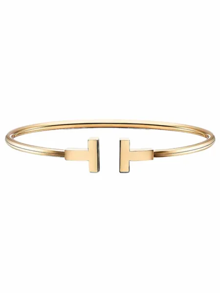 Brazalete Tiffany & Co. T Wire Dorado