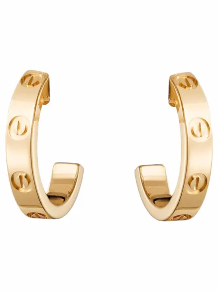Aros Cartier Love Dorados