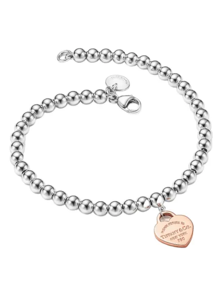 Brazalete Tiffany & Co. Return to Corazón Rosado