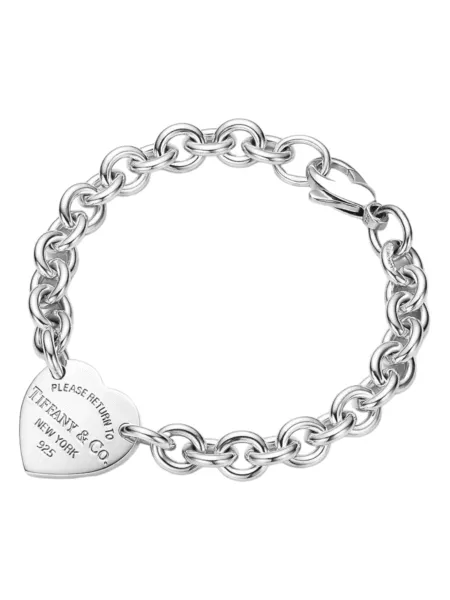 Brazalete Tiffany & Co. Return Placa Corazón